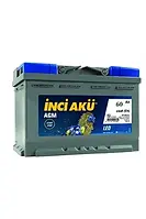 İnci Start-Stop AGM Leo 12V 60 Ah 680A