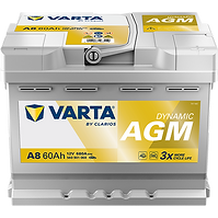Varta Dynamic AGM 12V 60 Ah 680A A8