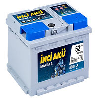 İnci Maxim A Gorilla 12V 52 Ah 500A