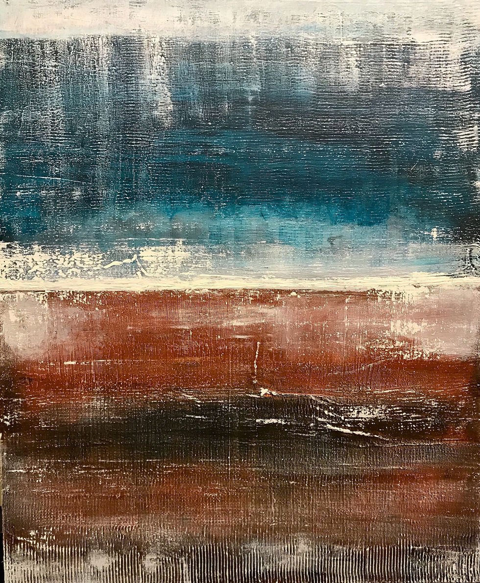 Your Blue Room (U2) - 100x120cm
