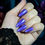 Thumbnail: Blueberry Sky Nail Polish - Purple With Blue Shimmer Duochrome Metallic