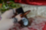 Thumbnail: Earth Dragon Nail Polish - Dark Brown Metallic With Orange/Gold Duochrome