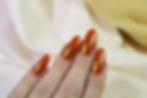 Thumbnail: Pumpkin Headed Nail Polish - Bright Orange With Green Shimmer