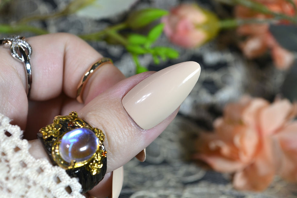 Thumbnail: Undead Nail Polish - Pale Ivory Nude Creme