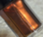 Thumbnail: Earth Dragon Nail Polish - Dark Brown Metallic With Orange/Gold Duochrome