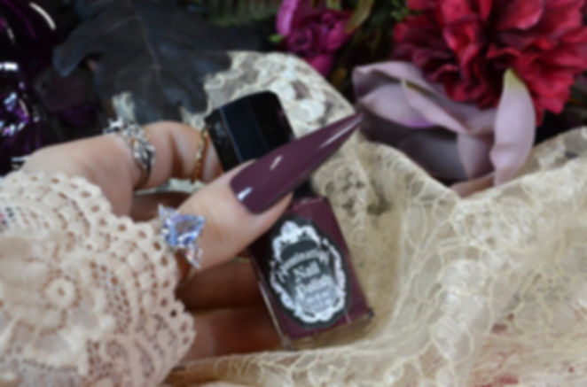 Lilith Nail Polish - Brownish Plum Purple
