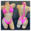 Thumbnail: Sexy Bikini - Jessie Rhinestone Thong Bikini - Pink