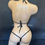 Thumbnail: Sexy Shorts Set - Sequin Ruffle Shorts Set - Black