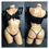 Thumbnail: Sexy Bikini - Charlie Tie Side Choker Set - Black