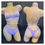 Thumbnail: Sexy Bikini - Sabrina Rhinestone Thong Bikini - Lavender