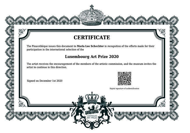 Luxembourg Art Prize 2020