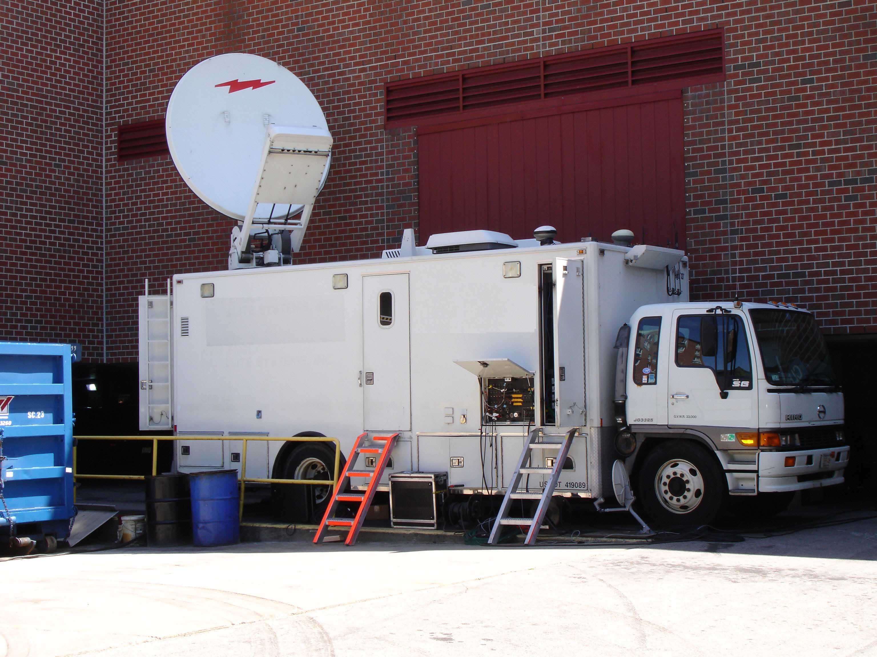 PMTV Satellite Uplink Trucks for Broadcast & Live Streaming