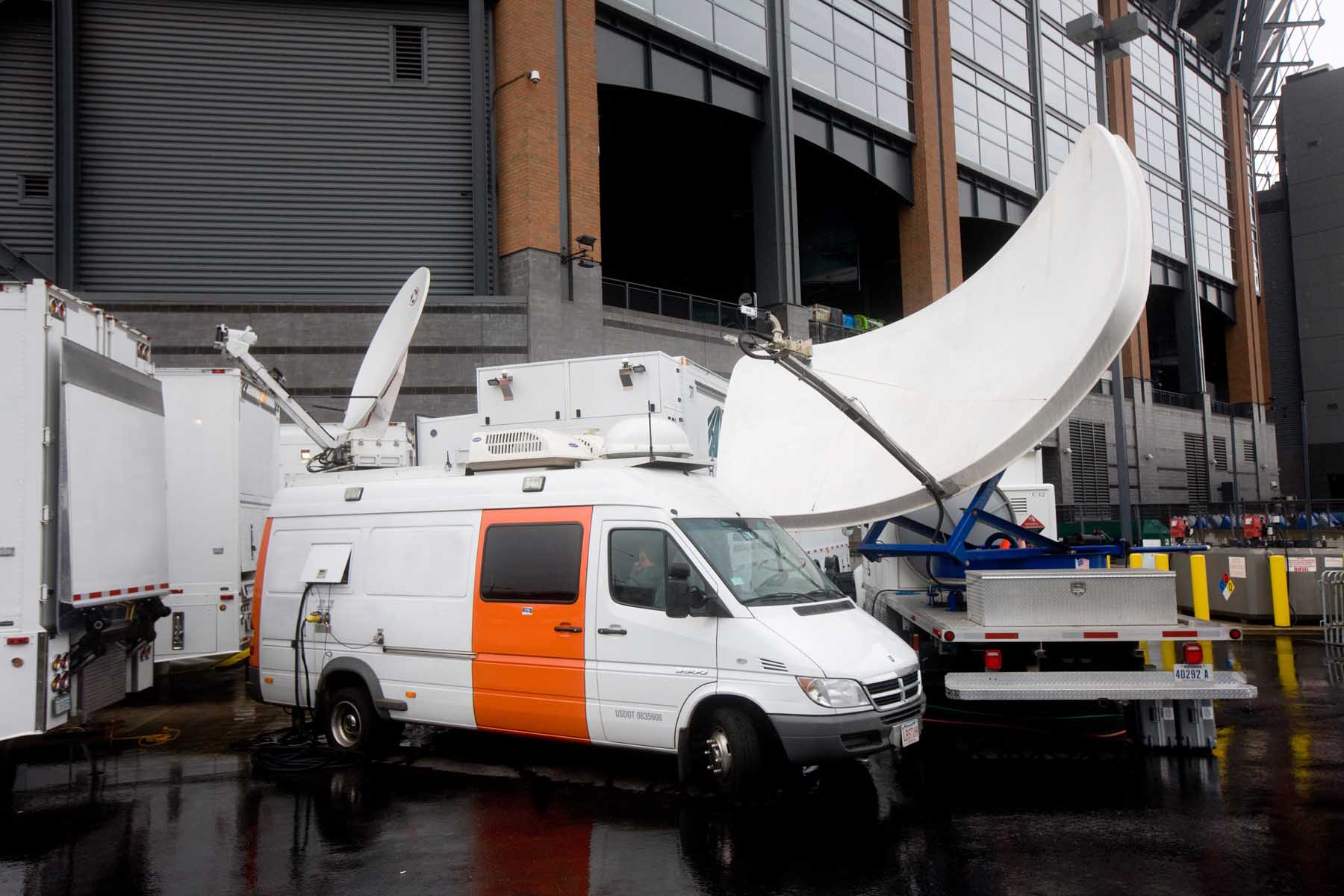 PMTV Satellite Uplink Trucks for Broadcast & Live Streaming