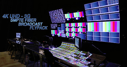 PMTV 4K/3G Portable Video Flypack System