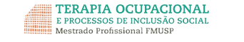 Logotipo do Programa de Mestrado Profissional em Terapia Ocupacional da FMUSP.