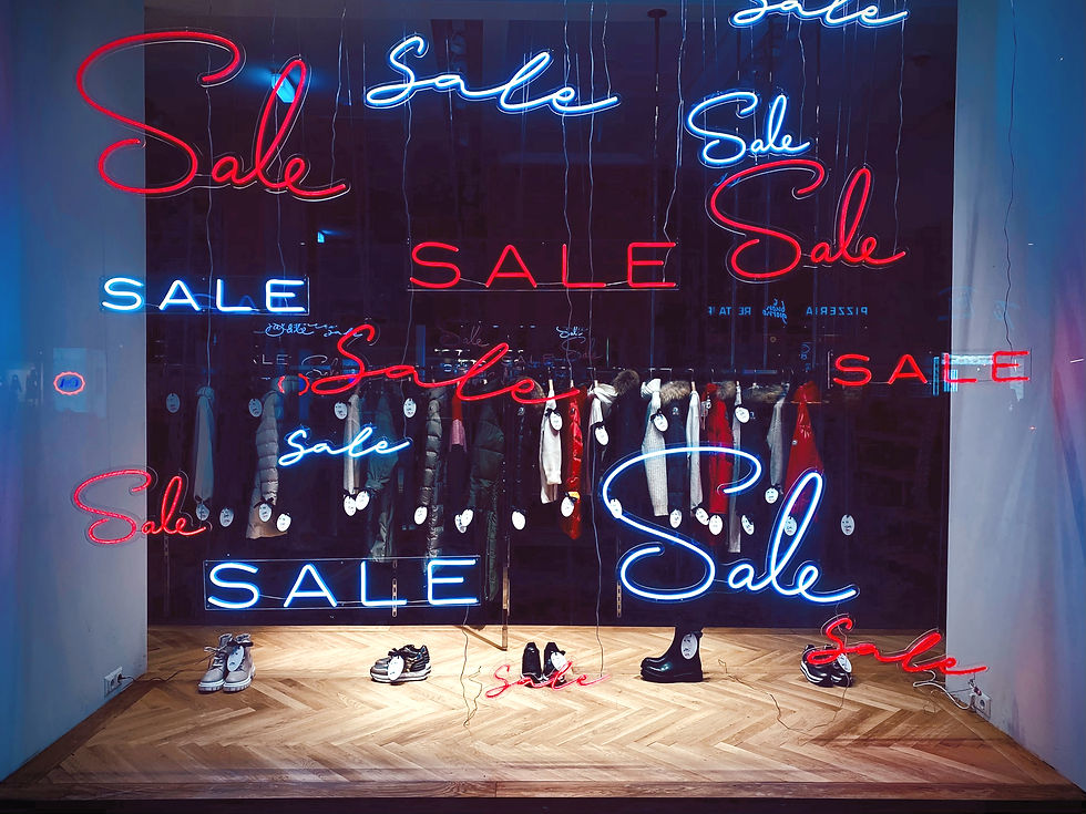 Sale Sale Sale, Kudos to the decoration artist at Hämmerle, Vienna, great piece of excelle
