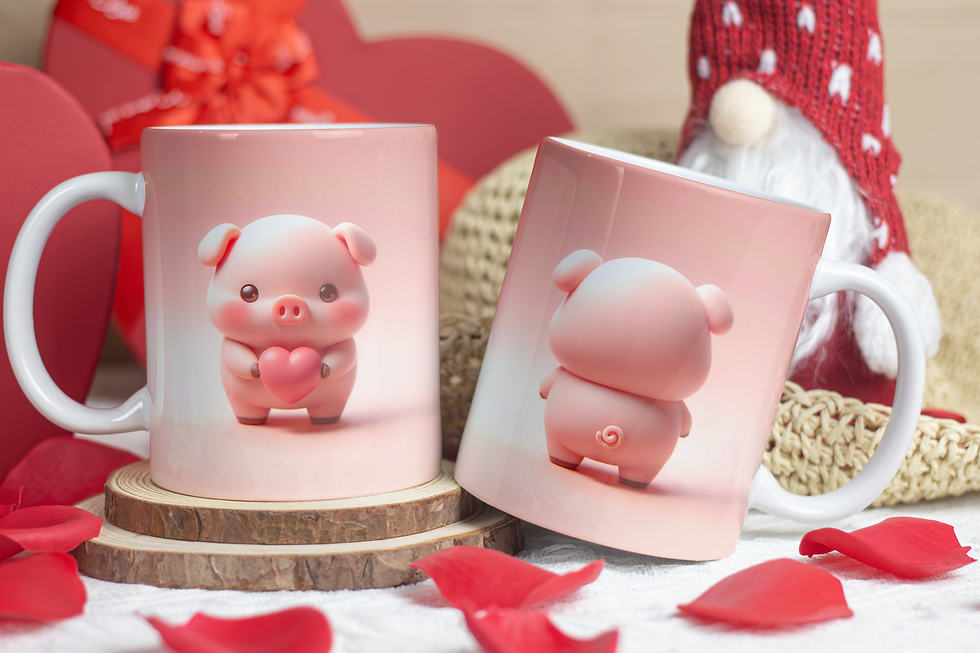 Miniature : Tasses pour la Saint-Valentin