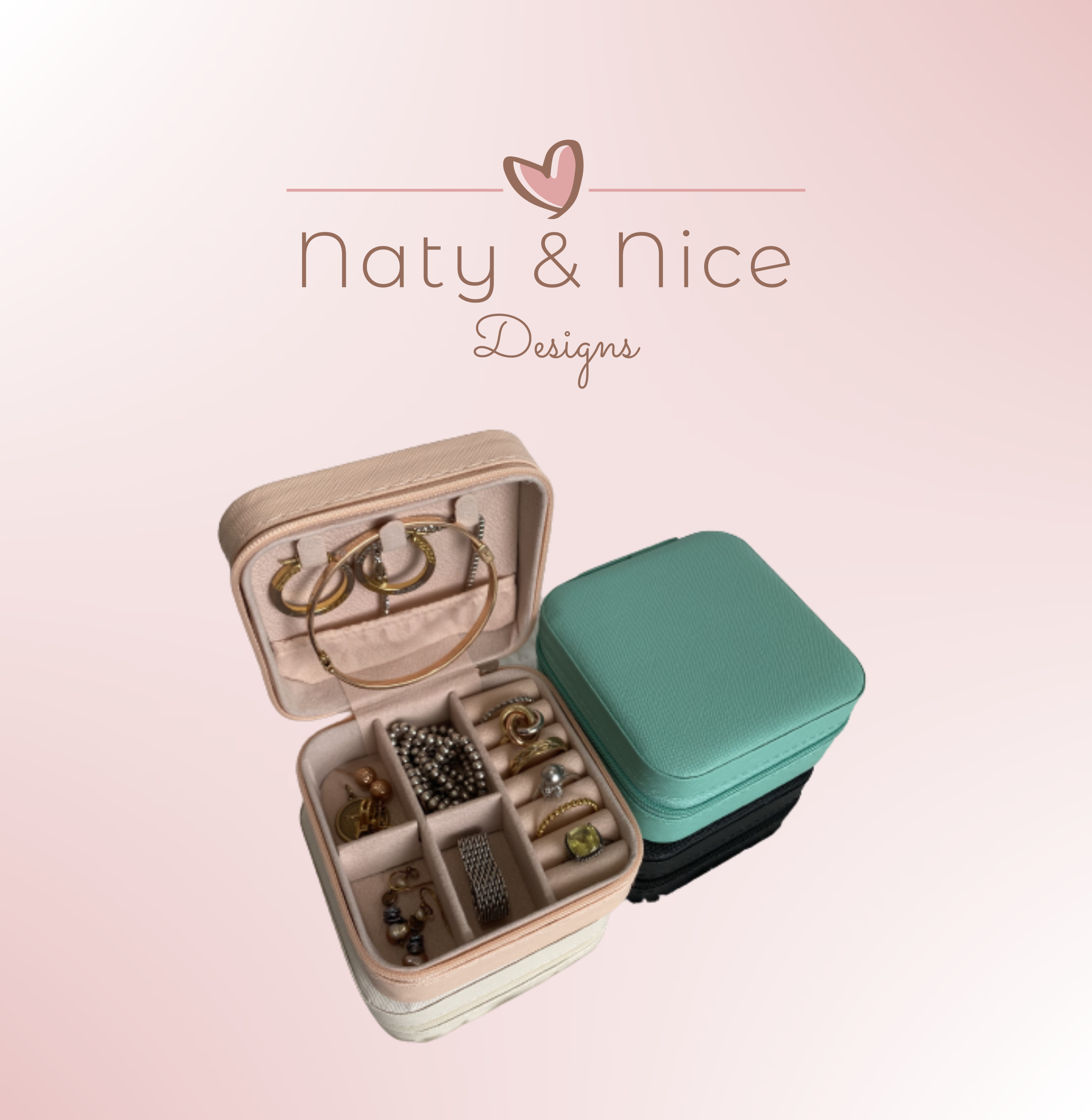 Personalized Jewelry Travel Case