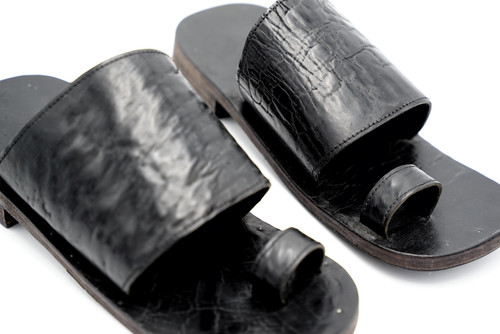 LAST LOT / VIBRAM仕様 / WAXED HORSEBUTT / LEATHER SETTA SANDAL 