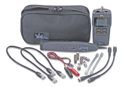 Ideal 33-866 Test, Tone & Trace Kit - Multimedia Cable Testing | PFP 2024