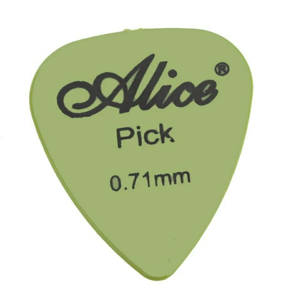 Miniatura: SET 100 PLETTRI CHITARRA ALICE 0.58 0.71 0.81 mm CLASSICA ACUSTICA ELETTRICA