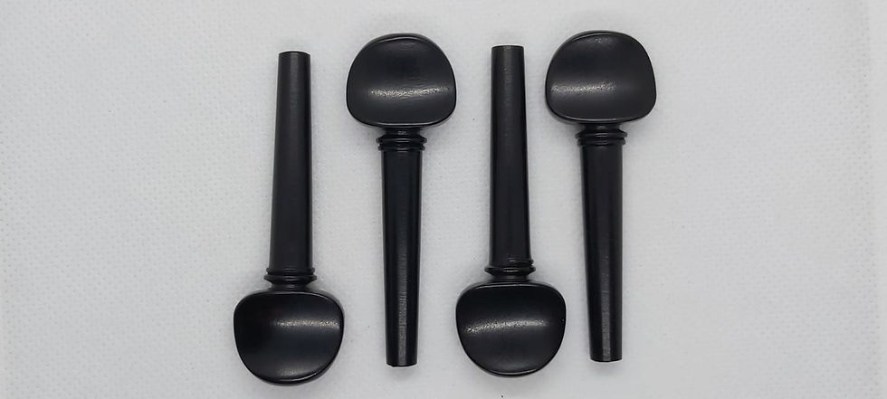 Miniatura: n°4 PIROLI VIOLINO EBANO Modello SVIZZERO 1/8 1/4 1/2 3/4 4/4 QA