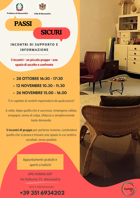 Passi Sicuri - Incontri di Gruppo