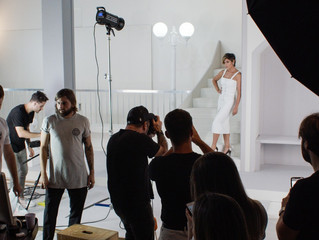 Making Of: Lia Line Calçados fotografa campanha com Flávia Alessandra