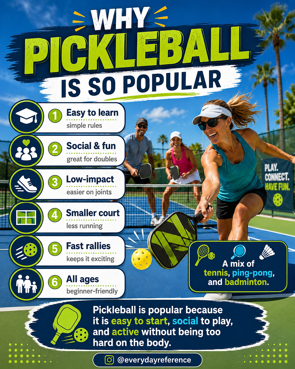 Why Is Pickleball So Popular?