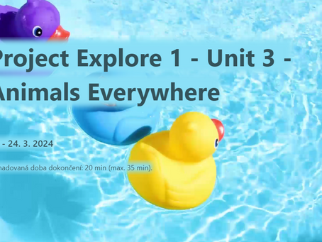 TEST 7.A a 7.C - Unit 3 - Animals everywhere