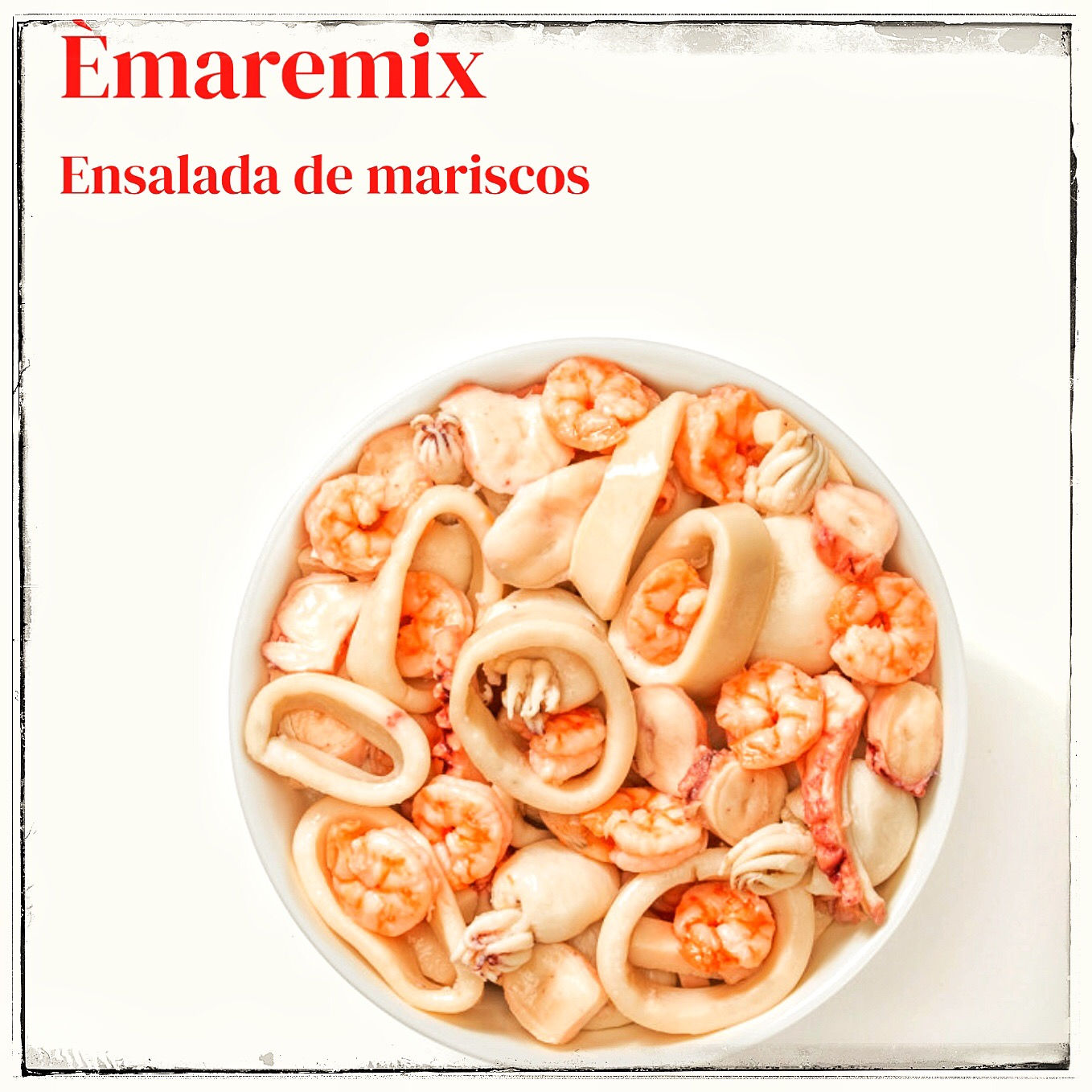 Ensalada de mariscos Émaremix Evolution lata de 820 gr