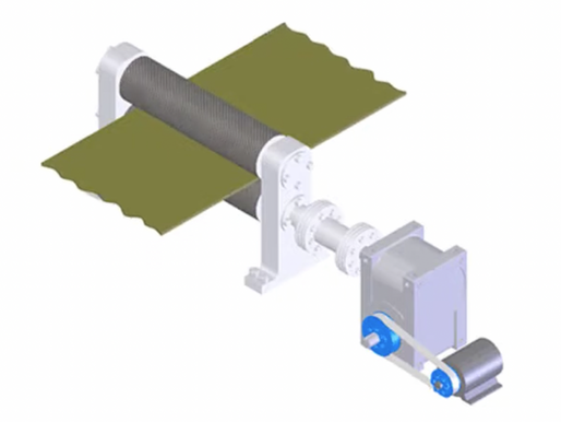 Variable Feed Pitch for Sheet Stock