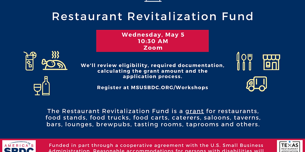 Restaurant Revitalization Fund