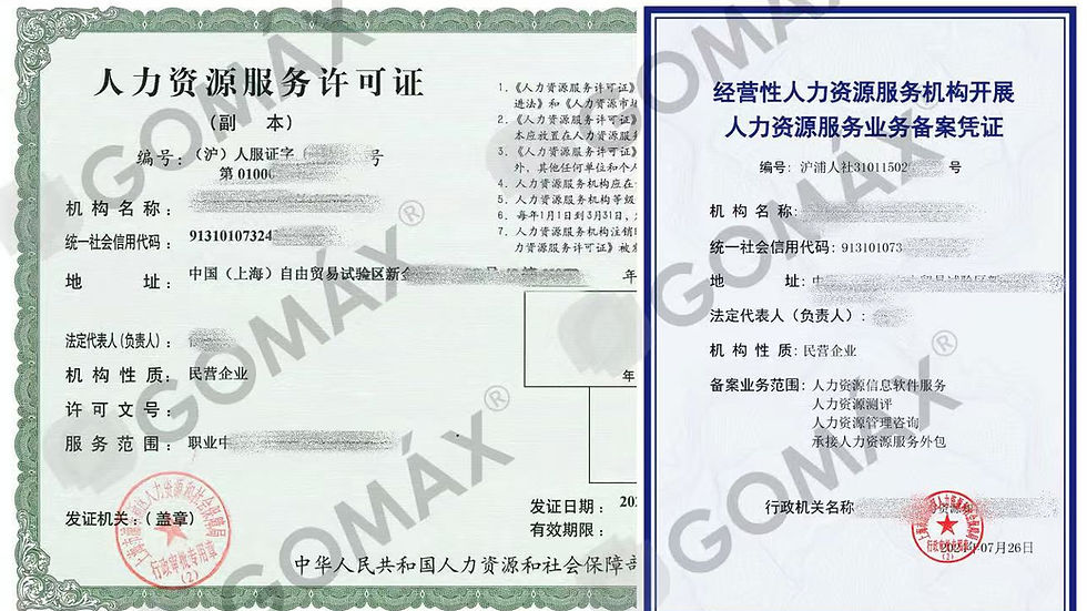 China HR License