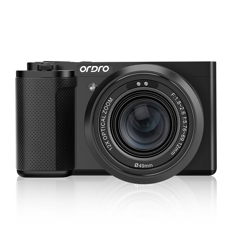 Thumbnail: 5K 60FPS Vlogging Camera ORDRO G730, 12X Optical Zoom Camcorder for YouTube, Nig