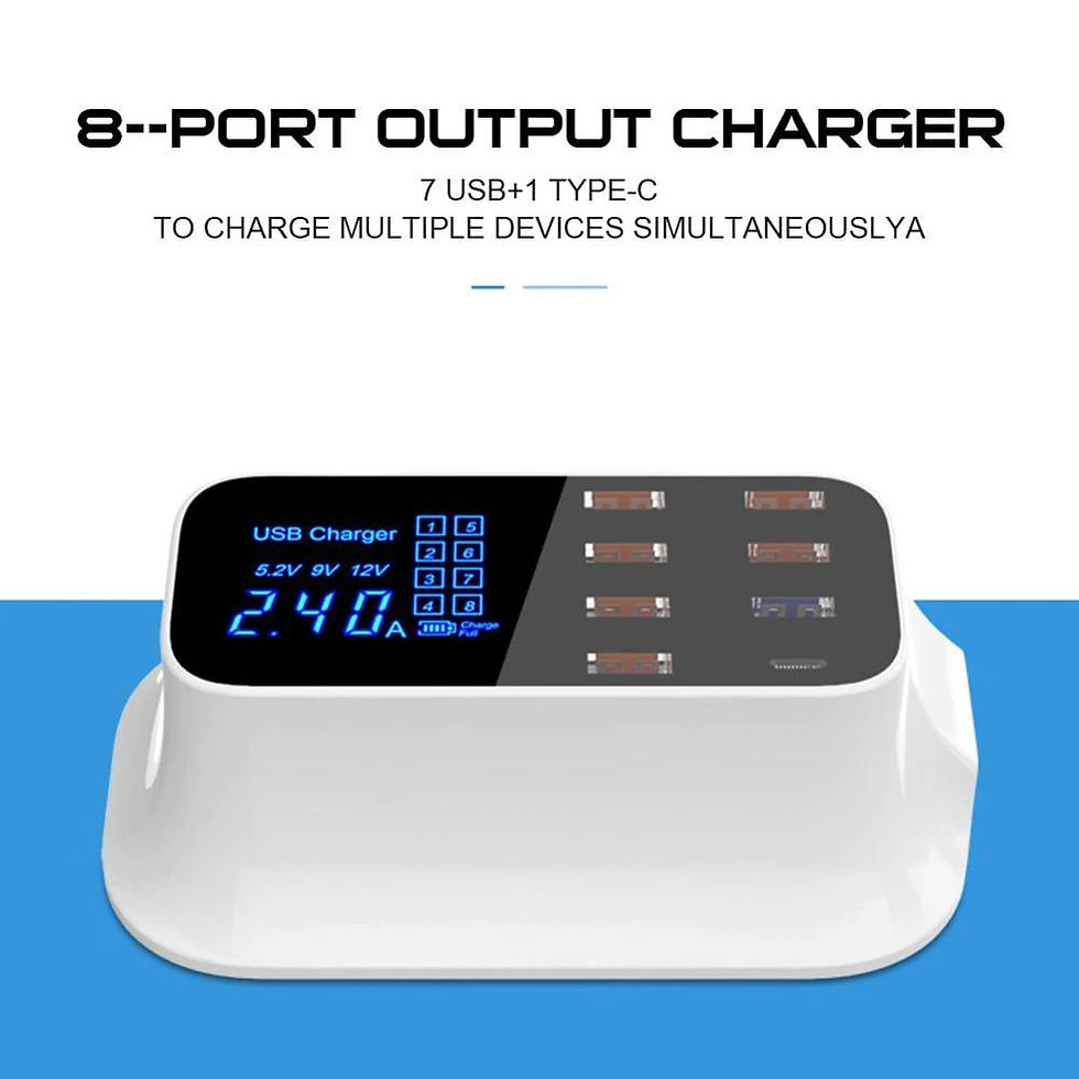 Thumbnail: Multi-Port USB Charger Station Type C