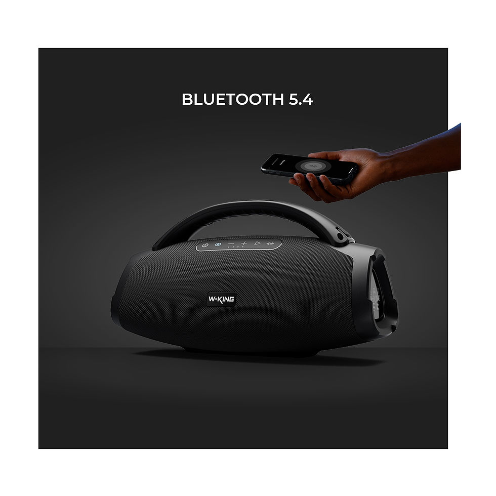 Thumbnail: W-KING X20S 140W RMS Portable Bluetooth Speakers, Massive Bass Party Boombox IPX