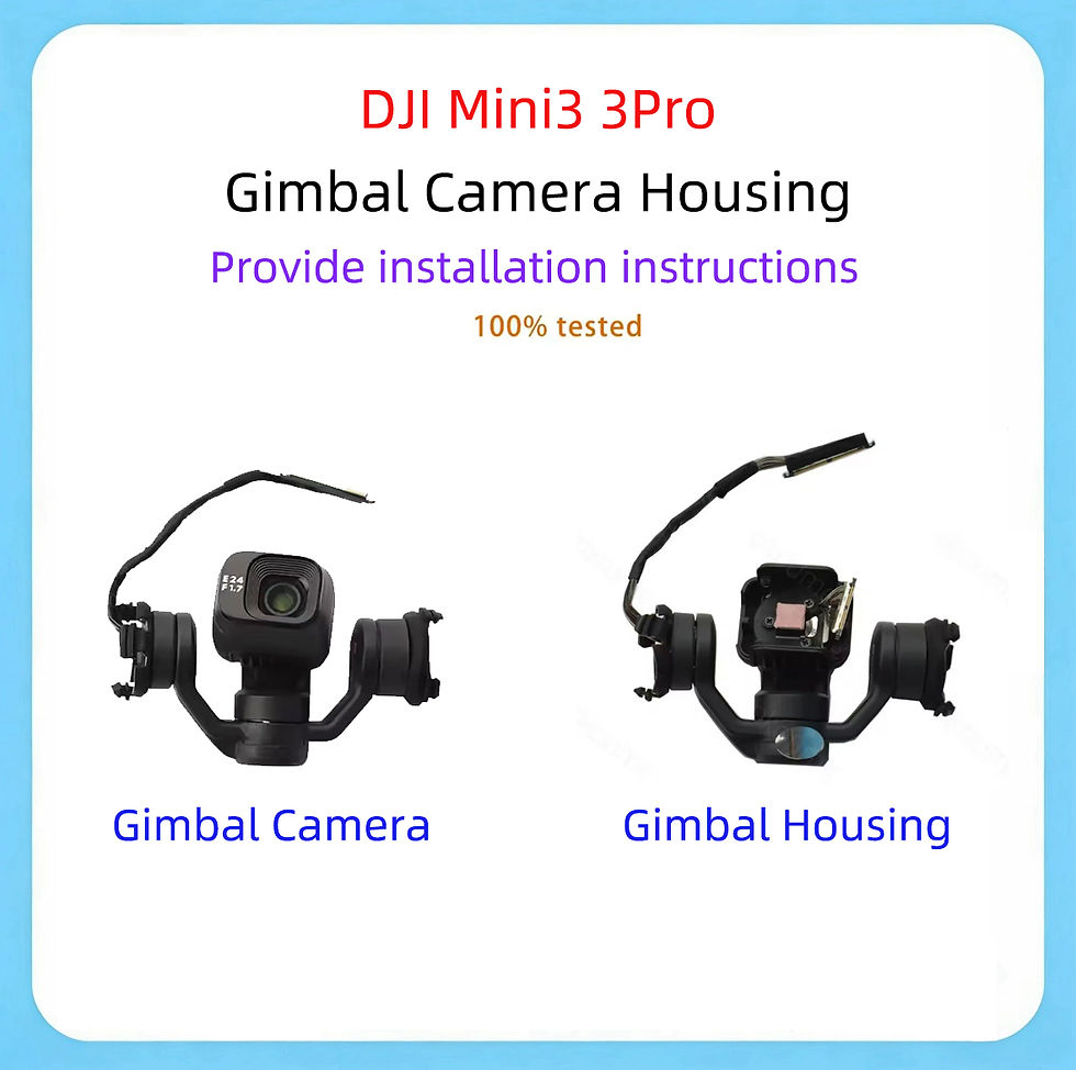 Thumbnail: For Mini 3/3Pro UAV Gimbal with Camera And PTZ Single Line Repair Drone Accessor