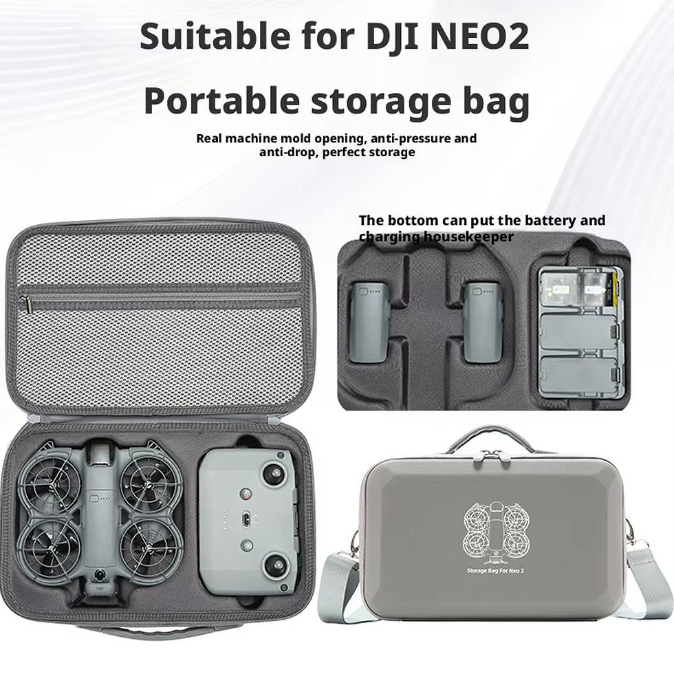 Thumbnail: Shoulder PU Portable Bag Case For DJI NEO 2 Protective Shockproof Stroage Bag Bo