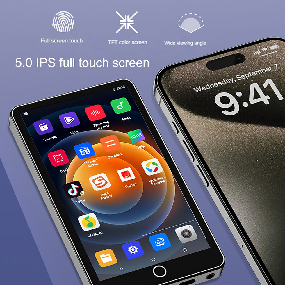 Thumbnail: Camera Mp4 Player Bluetooth Wifi Android 16gb Touch Screen Hifi Music Voice Reco
