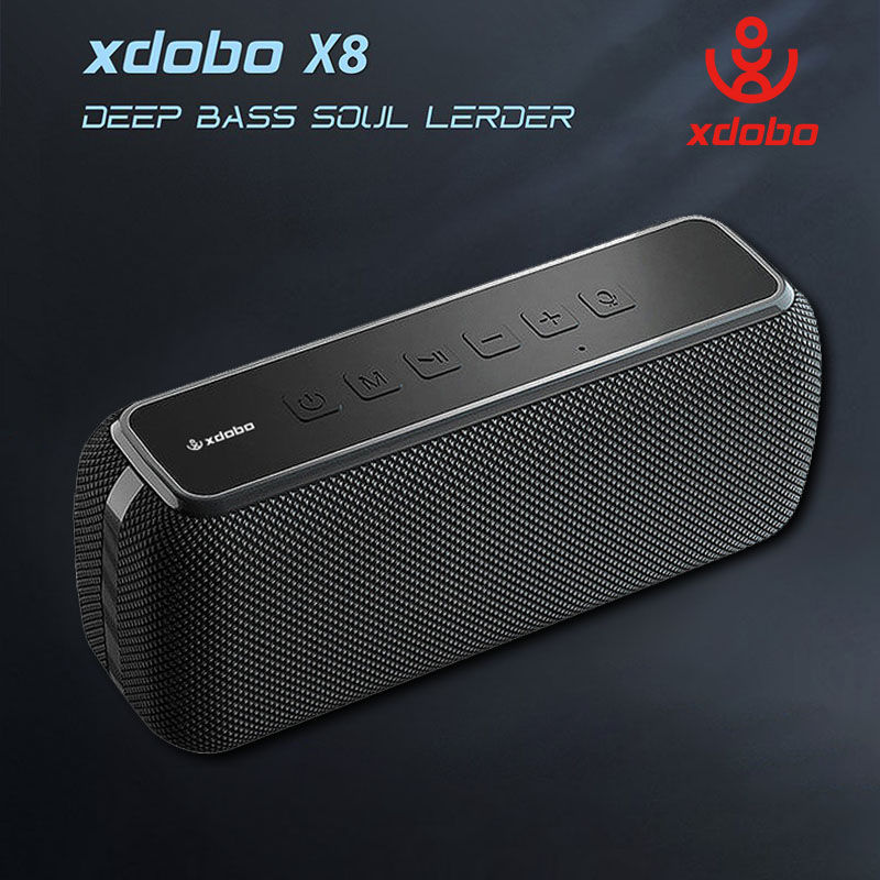 XDOBO X8 60W Portable Outdoor Speakers Bluetooth Wireless Bass Subwoofer Waterpr