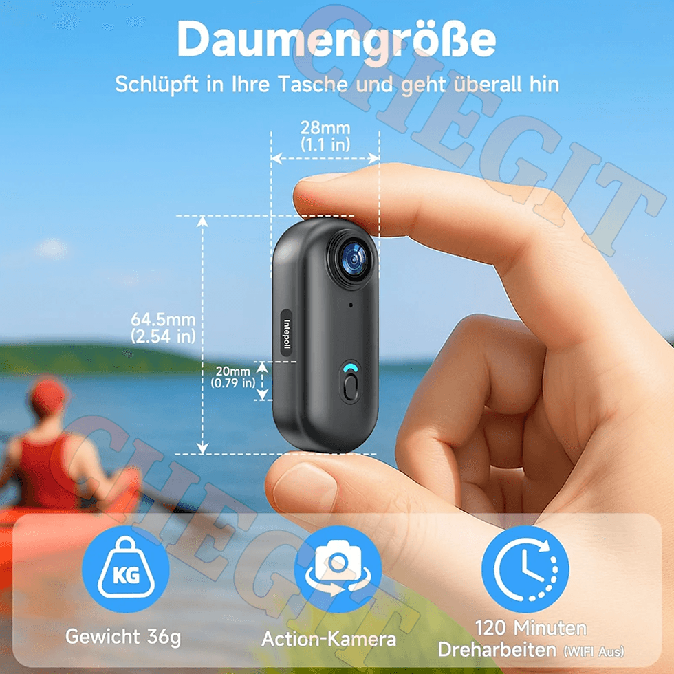 Thumbnail: 4K FHD 1080P Outdoor Sports Camera In Helmet Motorcycle Bike Sport Mini Filming 