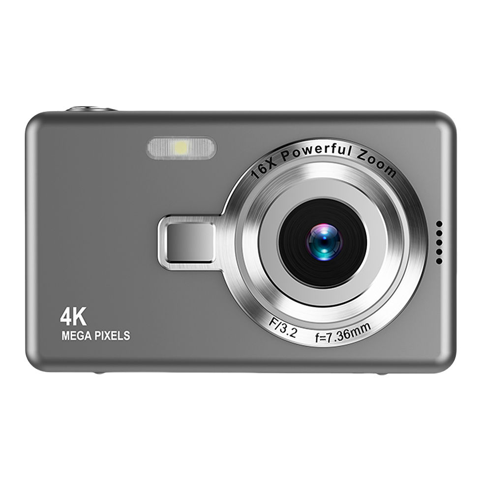 Thumbnail: 4K HD 1080P Digital Camera Anti-Shake Autofocus Vlogging Camera 2.4 Inch IPS Scr