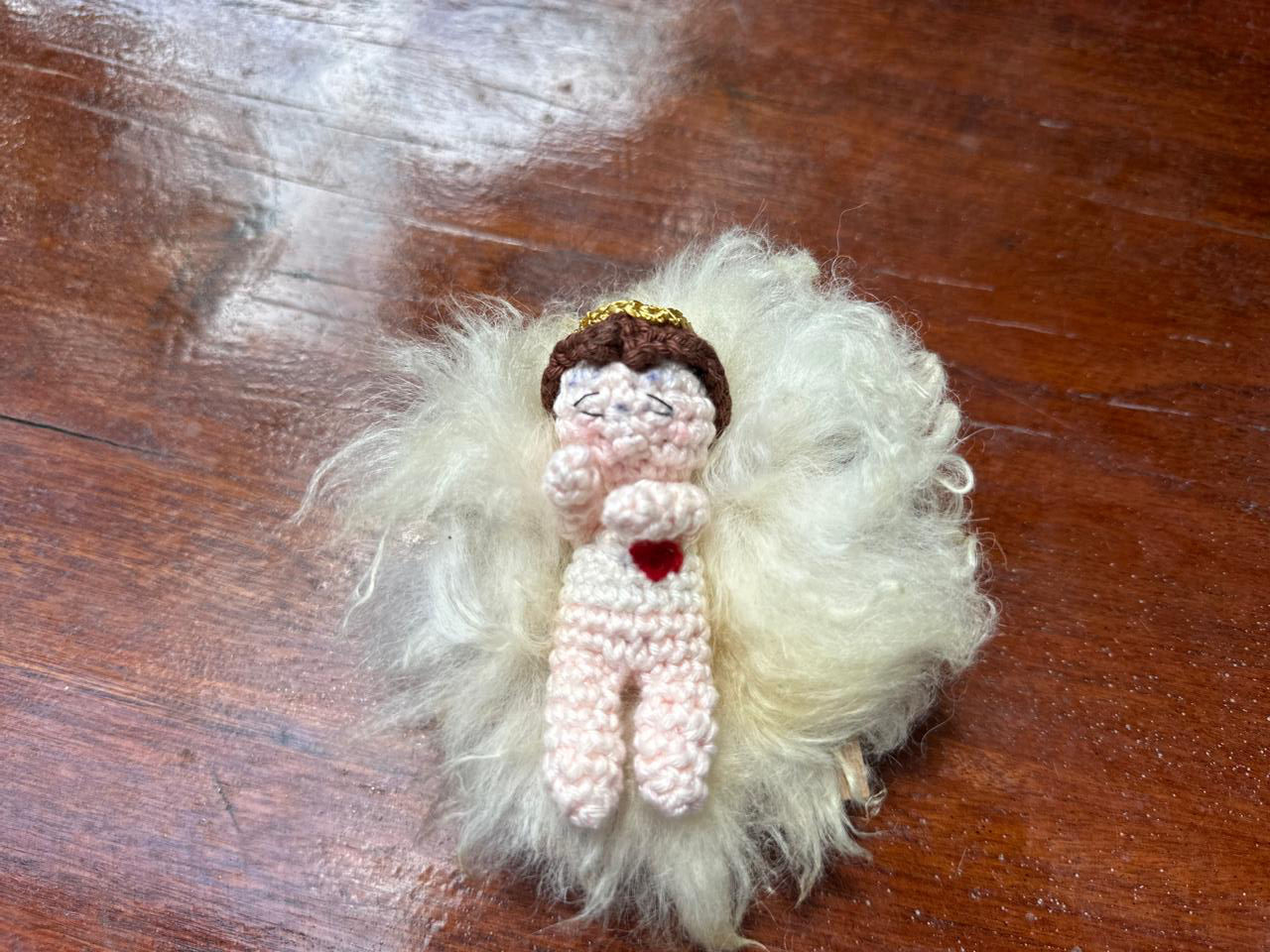 Menino Jesus com berço