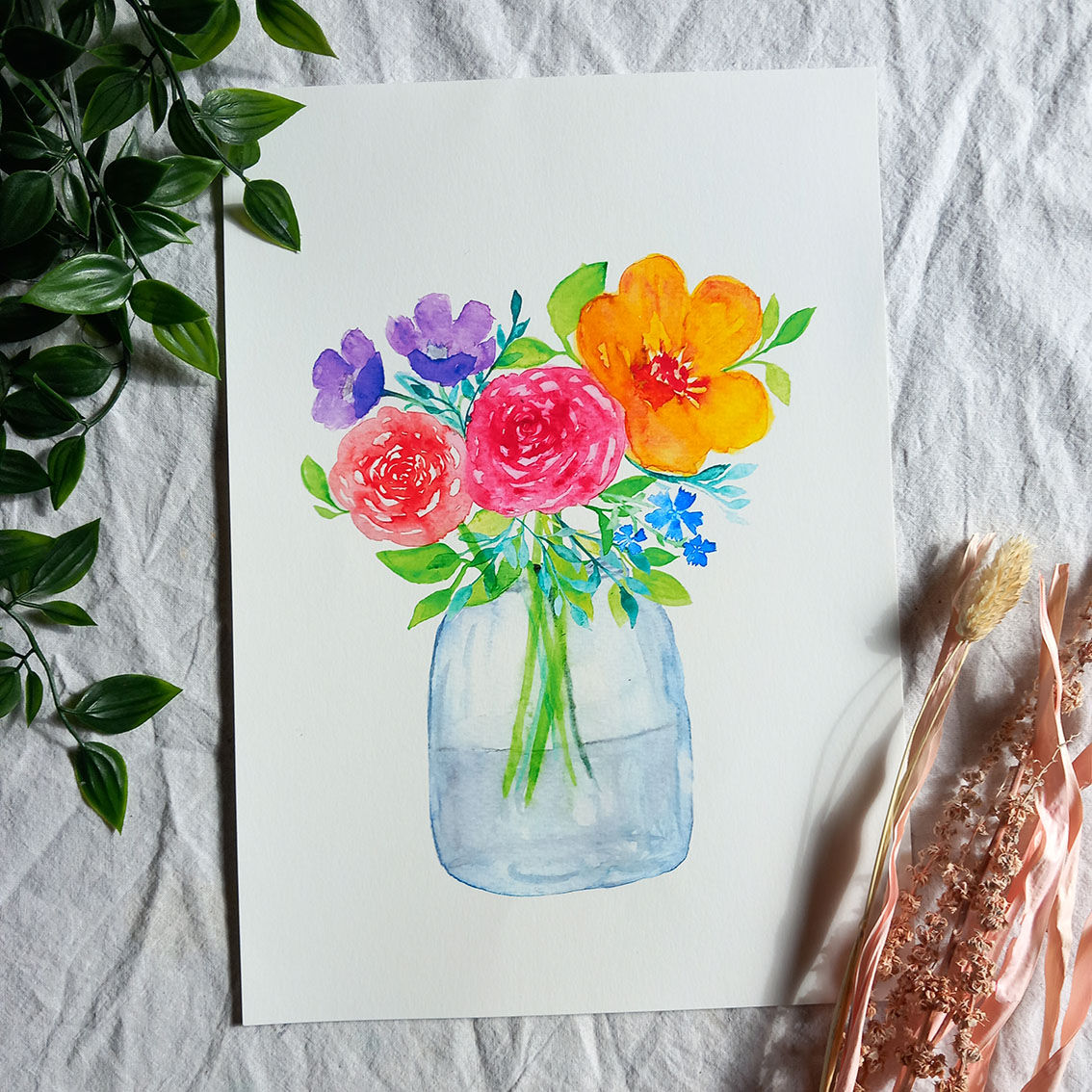 Bunter Blumenstrauß