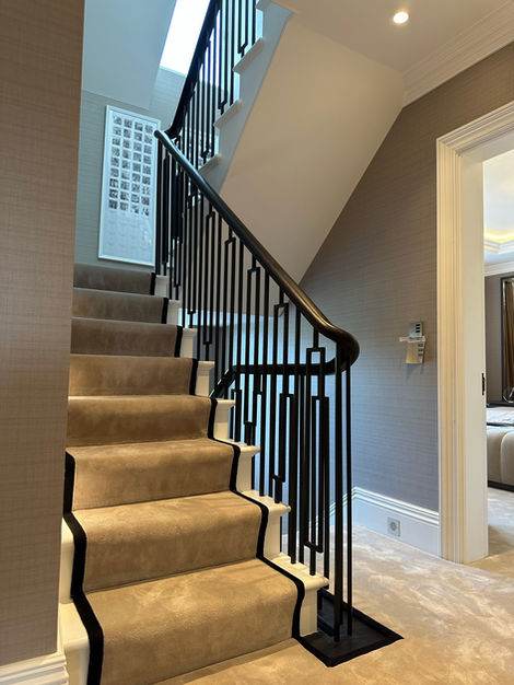 crd joinery Ealing staircase softwood