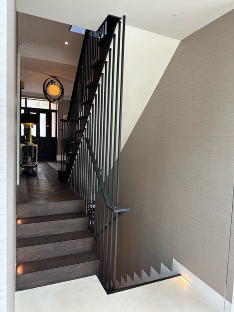 crd joinery Ealing staircase softwood