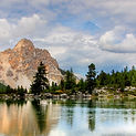 Mountain Lake Reflection