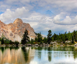 Mountain Lake Reflection