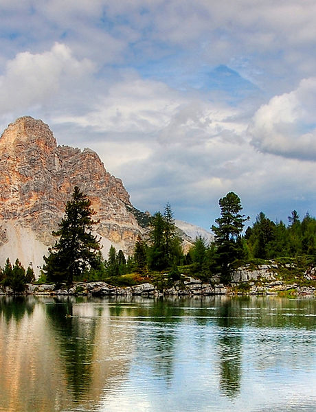 Mountain Lake Reflection